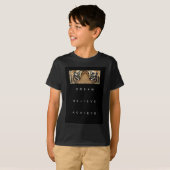 dromen geloven dat je motivatie prijsopgave hebt b t-shirt (Voorkant volledig)