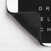 dromen geloven tijgerogen bereiken muismat (Hoek)