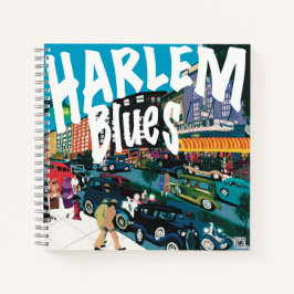 Dromen geschreven in blues notitieboek