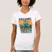 Dromen groeien hier t-shirt (Voorkant)