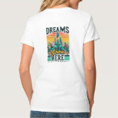 Dromen groeien hier t-shirt (Achterkant)