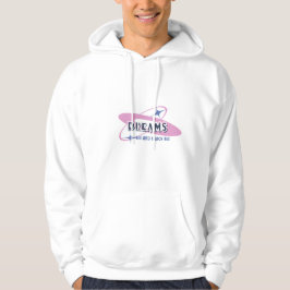 Dromen groot en bereiken groot hoodie