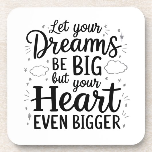 Dromen groot Onderzetter (Voorkant)