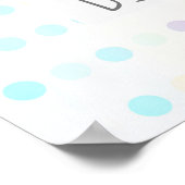 dromen grote pastelstippen citeren wandkunst poster (Hoek)