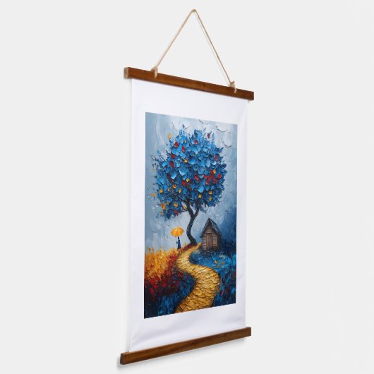 dromen hangend wandkleed (Gebogen)