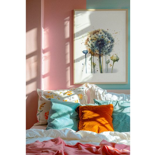 Dromen in bloei foto afdruk