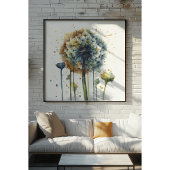 Dromen in bloei foto afdruk