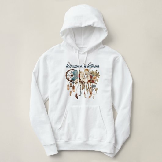 Dromen in bloei hoodie (Design voorkant)