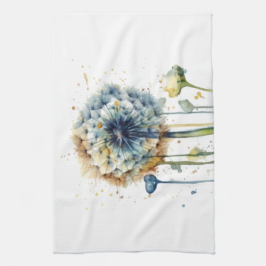 Dromen in bloei theedoek (Verticaal)