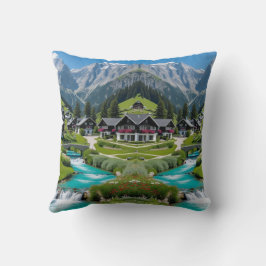 Dromen in de Alpen – Sereniteit ontmoet zachtheid Kussen