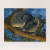 Dromen in de Eucalyptus - Sleeping Koala Art Legpuzzel (Horizontaal)