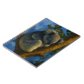 Dromen in de Eucalyptus - Sleeping Koala Art Notitieboek (Linkerzijde)