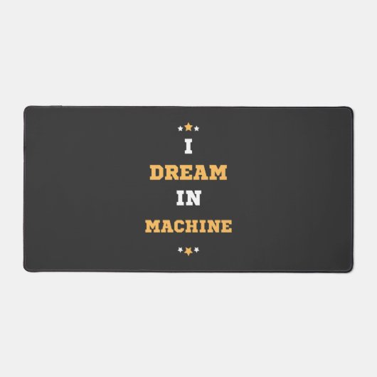 Dromen in een machine bureaumat (Voorkant)