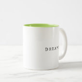 Dromen In Elke Cup Elegant Design Koffie Mok (Voorkant rechts)