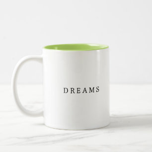 Dromen In Elke Cup Elegant Design Koffie Mok