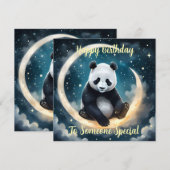 Dromen in het maanlicht: Panda's hemelse serenade (Voorkant / Achterkant)