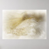 Dromen in het wit poster (Voorkant)