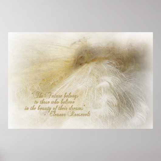 Dromen in het wit poster (Voorkant)