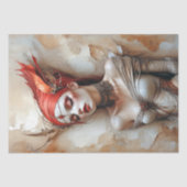 Dromen in inkt decoupage tissuepapier (Voorkant)