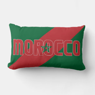 Dromen in kleur met de Marokkaanse vlag Kussen