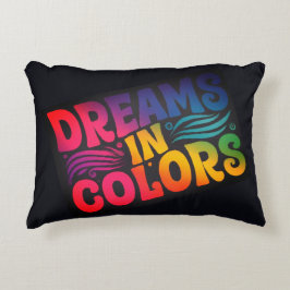 Dromen in kleuren accent kussen