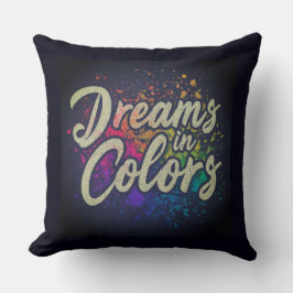 Dromen in kleuren kussen
