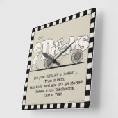 Dromen in Motie Vierkante Klok (Hoek)