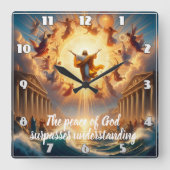 Dromen inluiden vierkante klok (Voorkant)