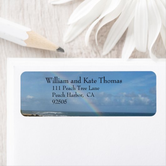 Dromen komen uit adreslabel etiket (Insitu)