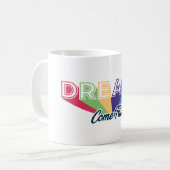 Dromen Komen Uit Custom Design Mok (Voorkant links)