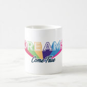 Dromen Komen Uit Custom Design Mok (Center)