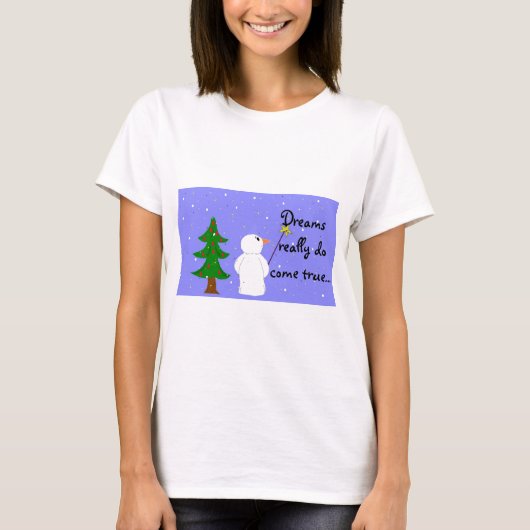 Dromen komen uit t-shirt (Voorkant)