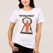 Dromen Komen Uit  Tri-Blend Shirt (Voorkant)