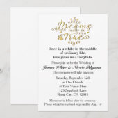 DROMEN KUNNEN WERKELIJK UITKOMEN Trouw Uitnodiging (Voorkant / Achterkant)