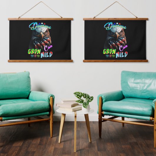 Dromen Kunnen Wild Groeien Hangend Wandkleed (Woonkamer)
