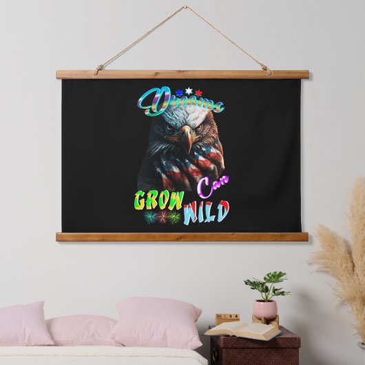 Dromen Kunnen Wild Groeien Hangend Wandkleed (Slaapkamer)