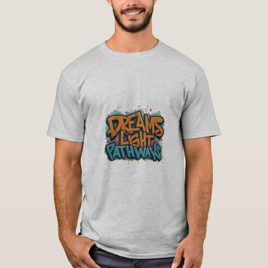 Dromen Licht Pathways T-shirt (Voorkant)