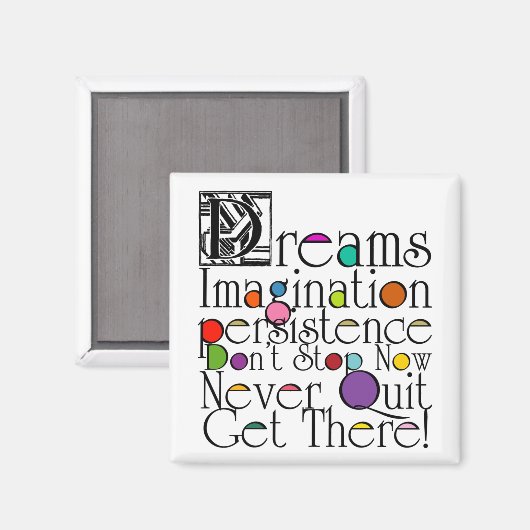 Dromen Magneet (Voorkant / Achterkant)