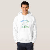Dromen manifesteren – Grappige zelfzorg hoodie (Voorkant volledig)