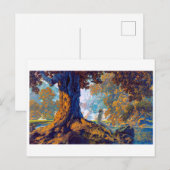 Dromen | Maxfield Parrish | Briefkaart (Voorkant / Achterkant)