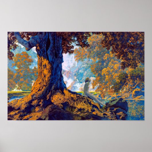 Dromen | Maxfield Parrish | Poster (Voorkant)