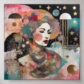 Dromen met sterren poster (Voorkant)