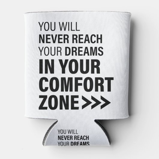 Dromen Motivatie Quote Art Dreams Beroemde Quotes Blikjeskoeler (Voorkant)