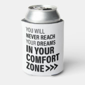 Dromen Motivatie Quote Art Dreams Beroemde Quotes Blikjeskoeler (Blikje Achterkant)