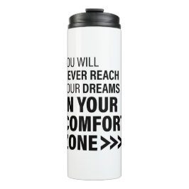 Dromen Motivatie Quote Art Dreams Beroemde Quotes Thermosbeker