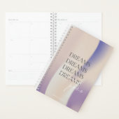 Dromen naar plannen gepersonaliseerde verloopplann planner (Display)