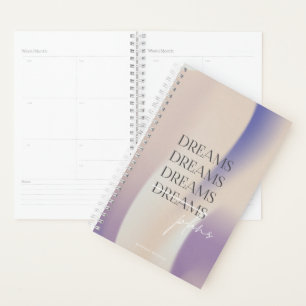 Dromen naar plannen gepersonaliseerde verloopplann planner