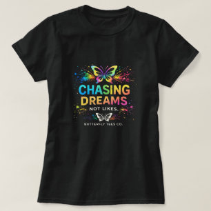 Dromen najagen, geen likes Vlinder Shirt 0047715