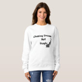 Dromen najagen, geen mensen trui (Voorkant volledig)