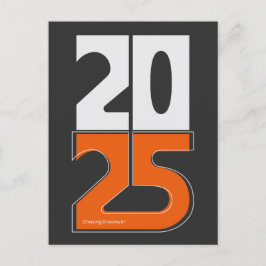 Dromen najagen in 2025 briefkaart